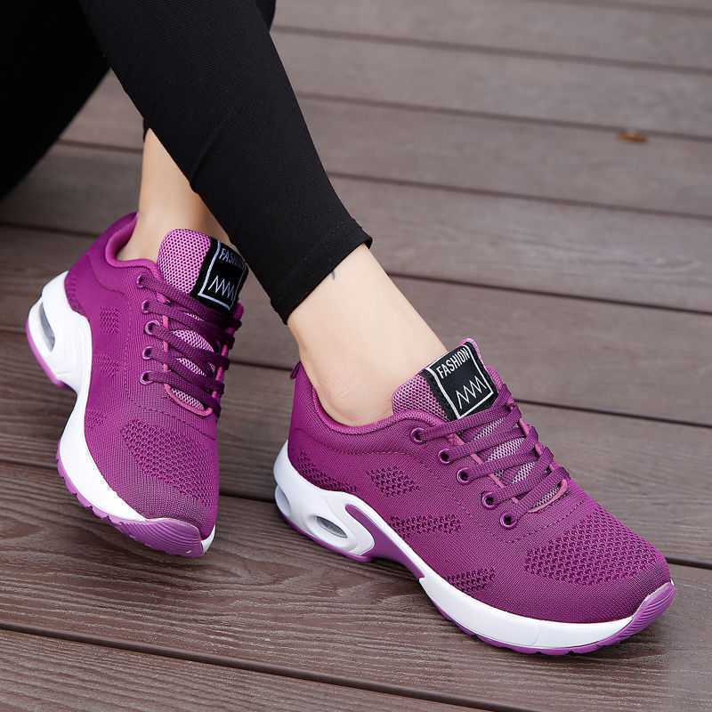 Ghost Step Dance Shoes Women's Mesh Sports Dance Shoes Soft Sole Square Dance Shoes - URBAN METRO