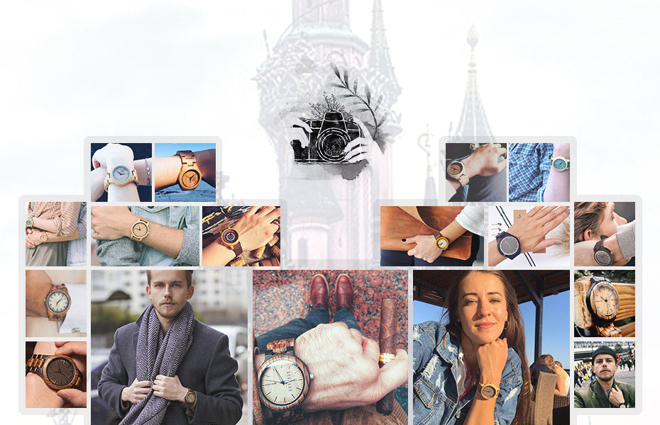 Wooden Watch For Men - URBAN METRO