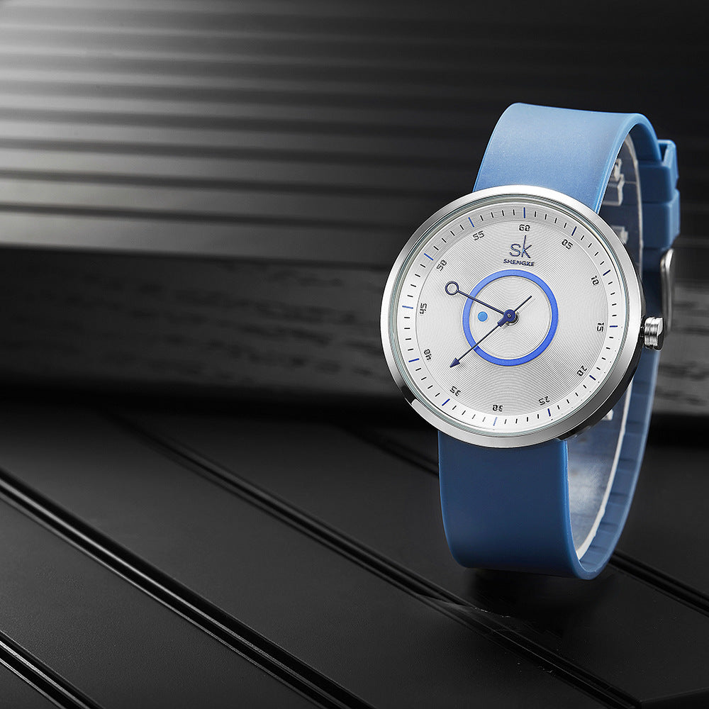 Unisex Circle Sword Hour Watch - URBAN METRO