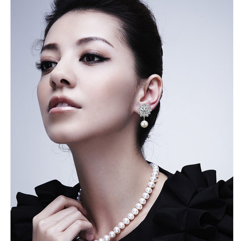 Ice prism micro-set zircon earrings - URBAN METRO