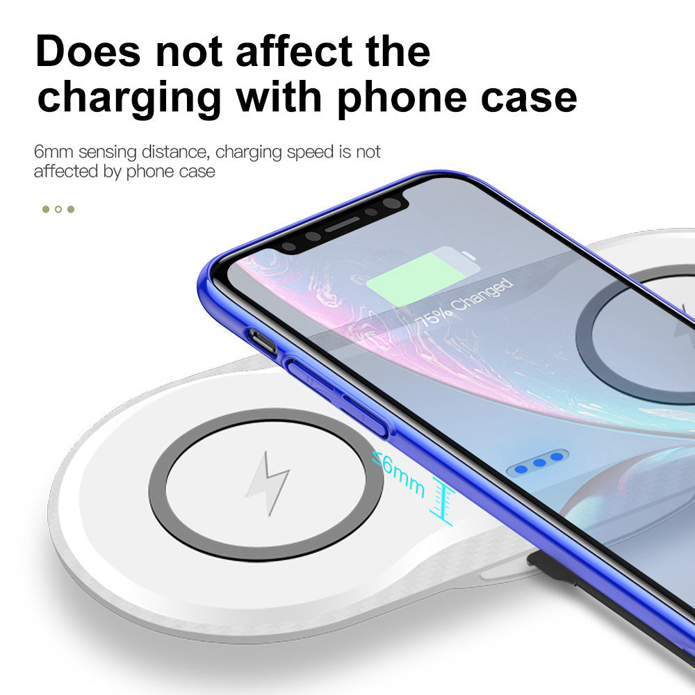 Wireless Charger Dual Mobile Phone Charger - URBAN METRO