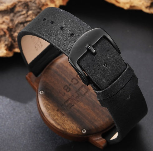 Multifunctional Compass Wood Watch Outdoor Sports Watch - URBAN METRO