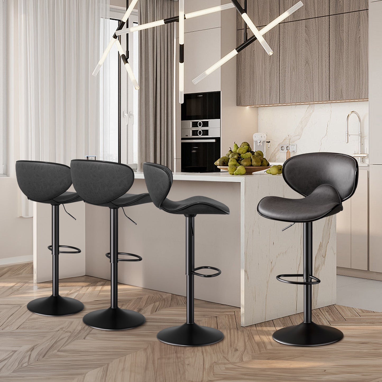 Desghiner Bar Stool, Chic Comfort For Moden Spaces - URBAN METRO