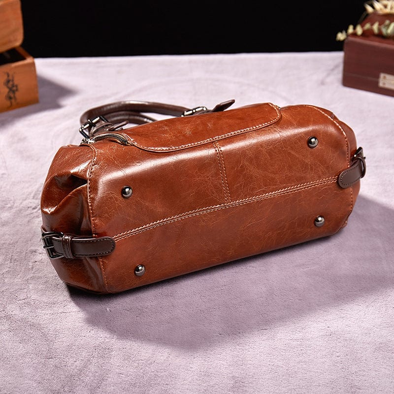 One-shoulder Portable Messenger Large-capacity Soft Leather Female Bag - URBAN METRO