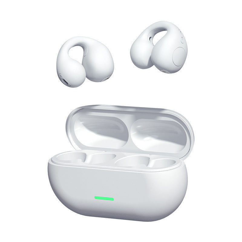 Wireless Ear Clip Bluetooth Headset TWS Comfortable Wear Not In-Ear Sports Wireless Bone Conduction 5.3 Bluetooth Headset - URBAN METRO