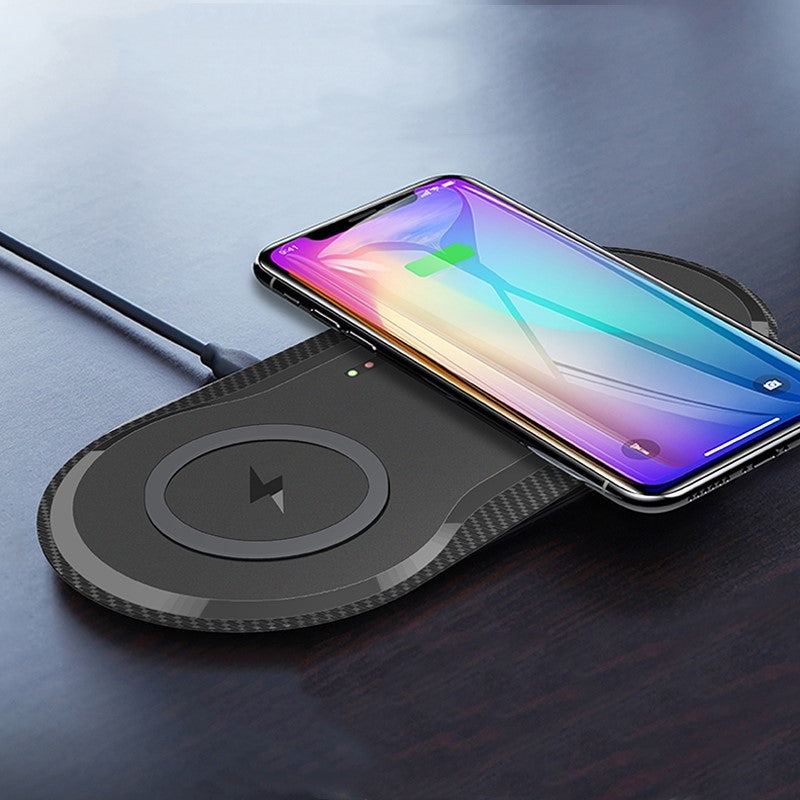 Wireless Charger Dual Mobile Phone Charger - URBAN METRO