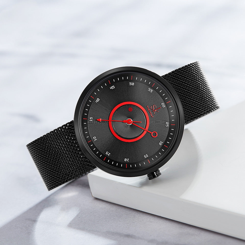 Unisex Circle Sword Hour Watch - URBAN METRO