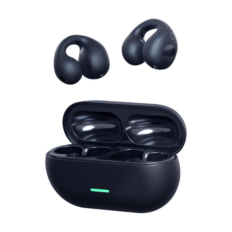 Wireless Ear Clip Bluetooth Headset TWS Comfortable Wear Not In-Ear Sports Wireless Bone Conduction 5.3 Bluetooth Headset - URBAN METRO