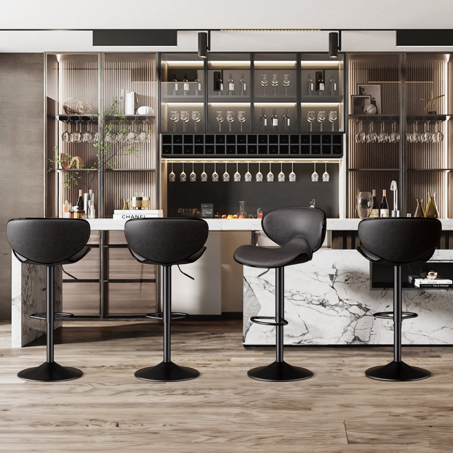 Desghiner Bar Stool, Chic Comfort For Moden Spaces - URBAN METRO