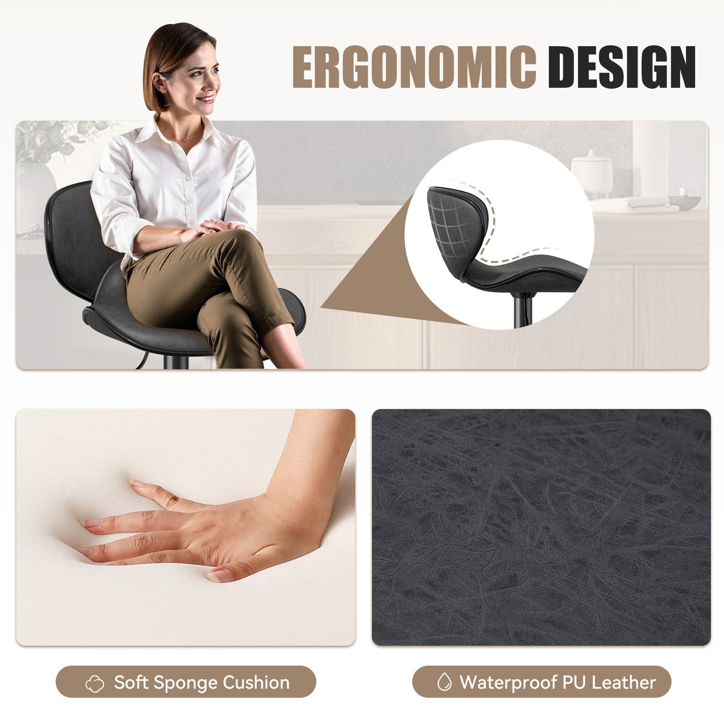 Desghiner Bar Stool, Chic Comfort For Moden Spaces - URBAN METRO