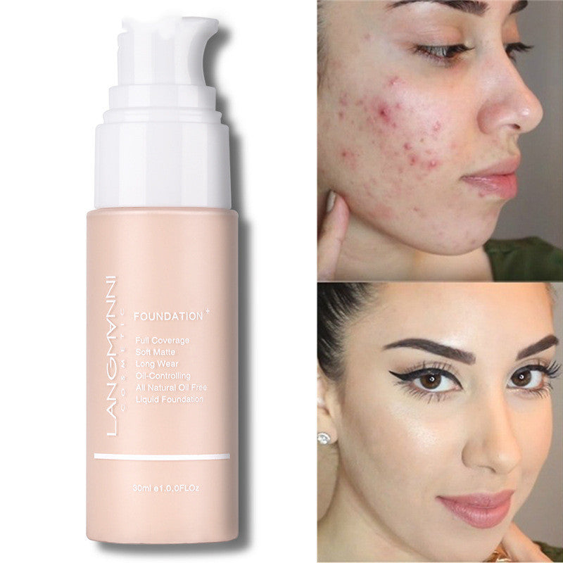 Makeup Liquid Foundation Oil Control Concealer - URBAN METRO