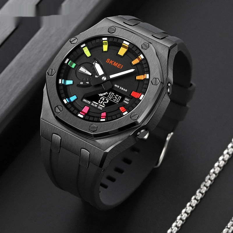 Multi funtional Electronic WatchSports Waterproof Luminous - URBAN METRO