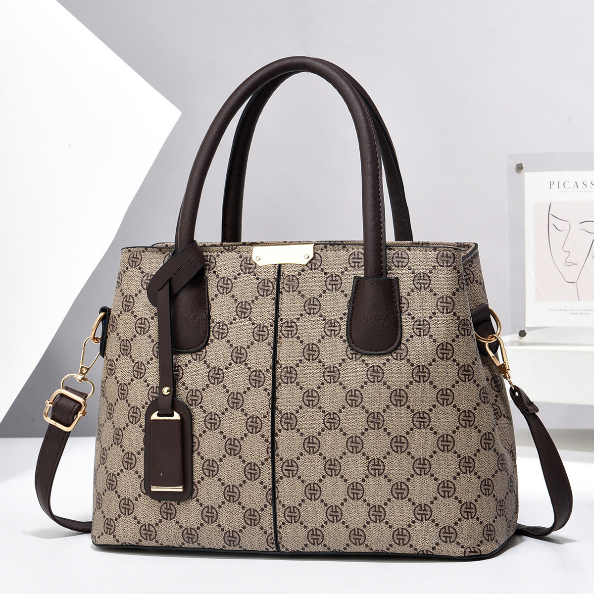 Women PU Leather Handbags Ladies Large Capacity Tote Bag Female Square Shoulder Bags New Fashion Crossbody Bags - URBAN METRO