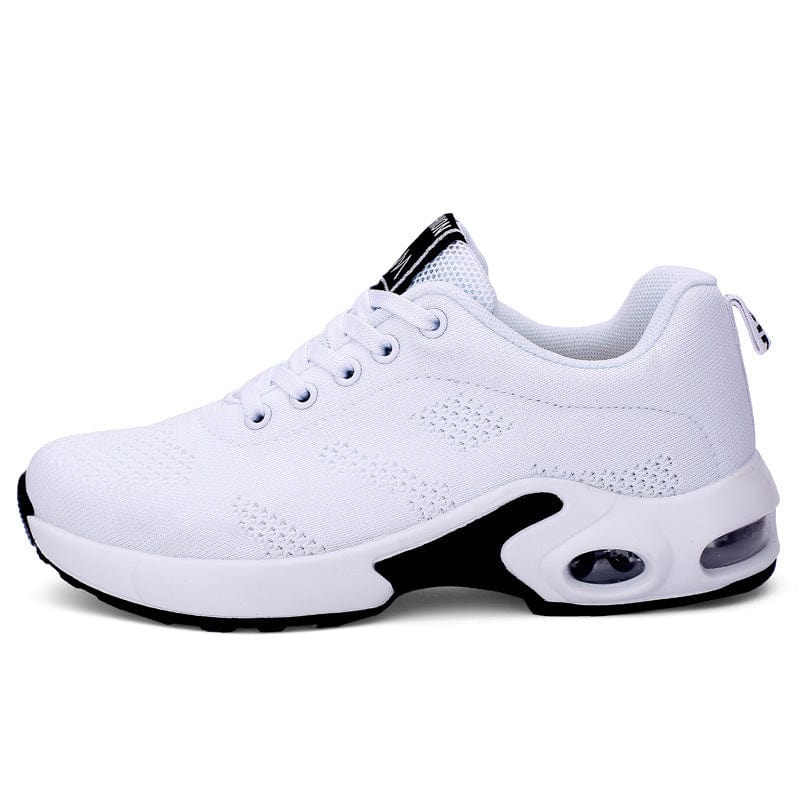 Casual Shoes Breathable Lightweight Mother Shoes Lace-up Cushioned Sneakers Women - URBAN METRO