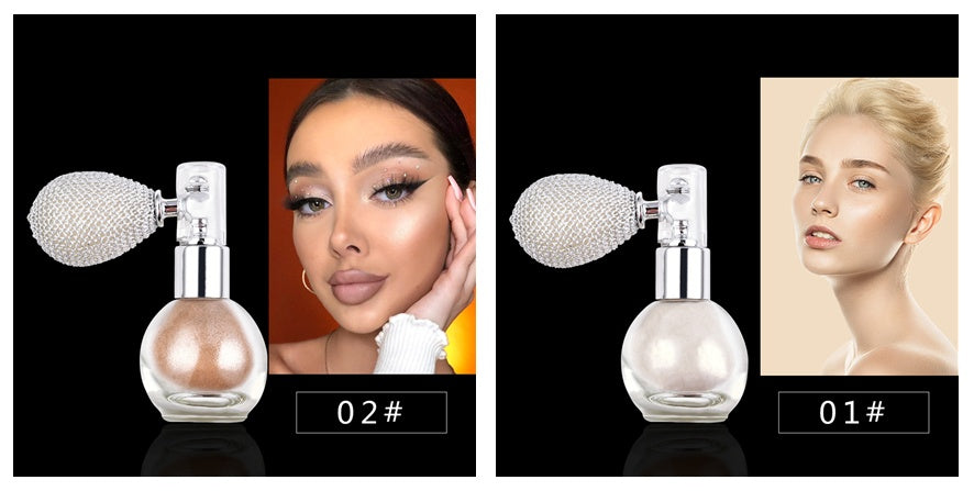 Spray Brightening Glitter Powder Body Powder Highlighter - URBAN METRO