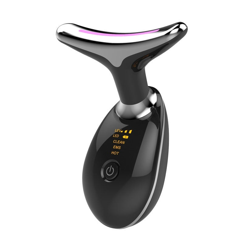EMS Thermal Neck Lifting And Tighten Massager Electric Microcurrent Wrinkle Remover - URBAN METRO