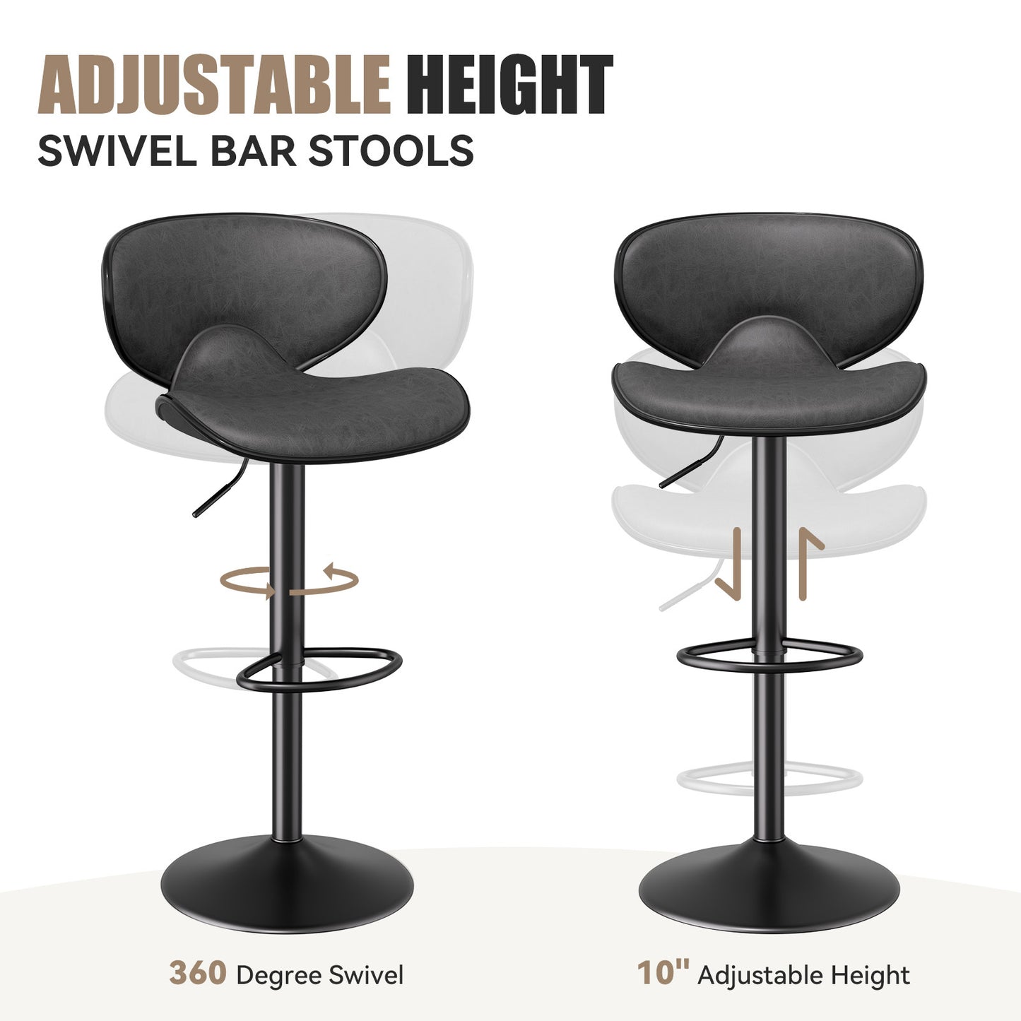 Desghiner Bar Stool, Chic Comfort For Moden Spaces - URBAN METRO