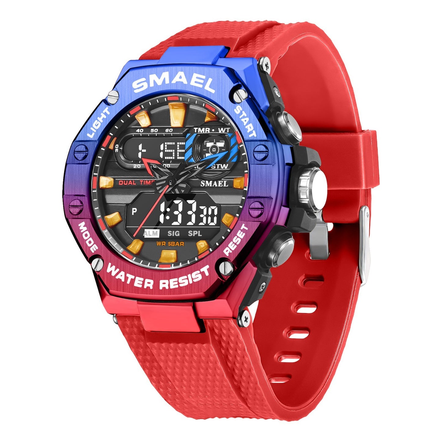 Digital Alloy Electronic Watch Men - URBAN METRO