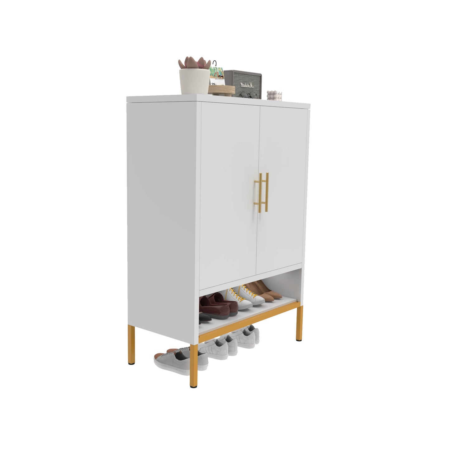 2-Door Shoes Cabinet - URBAN METRO