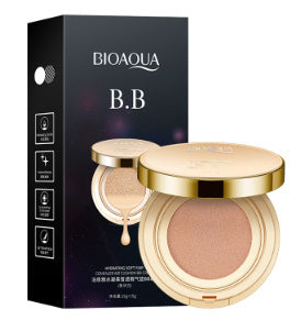 Bioaqua Air Cushion BB Cream 3 Color Concealer Moisturizing Foundation Whitening Flawless Makeup Bare For Face Beauty Makeup - URBAN METRO