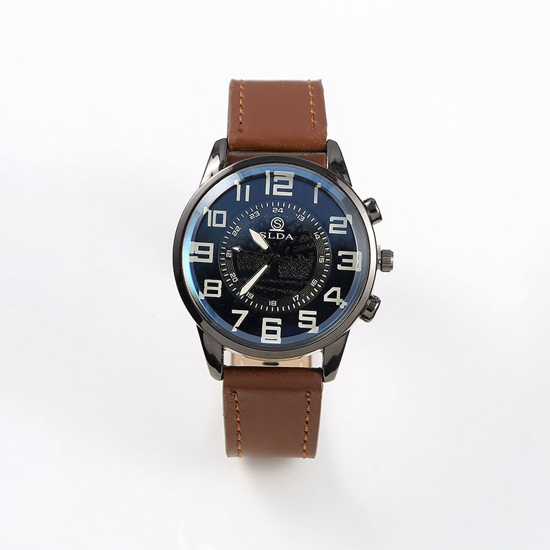 Belt Men's Digital Dial Quartz Watch - URBAN METRO
