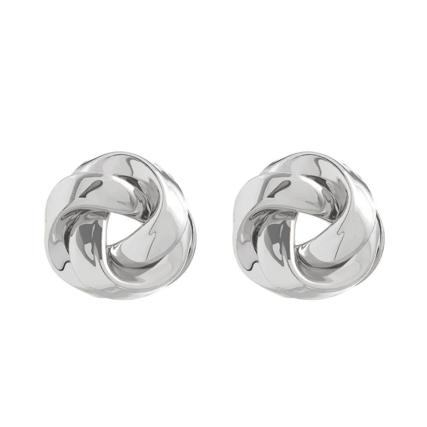 All-match Twisted Alloy Stud Earrings For Women - URBAN METRO