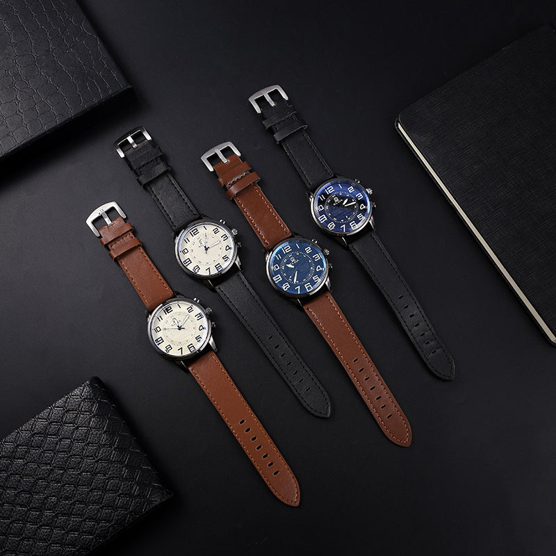 Belt Men's Digital Dial Quartz Watch - URBAN METRO