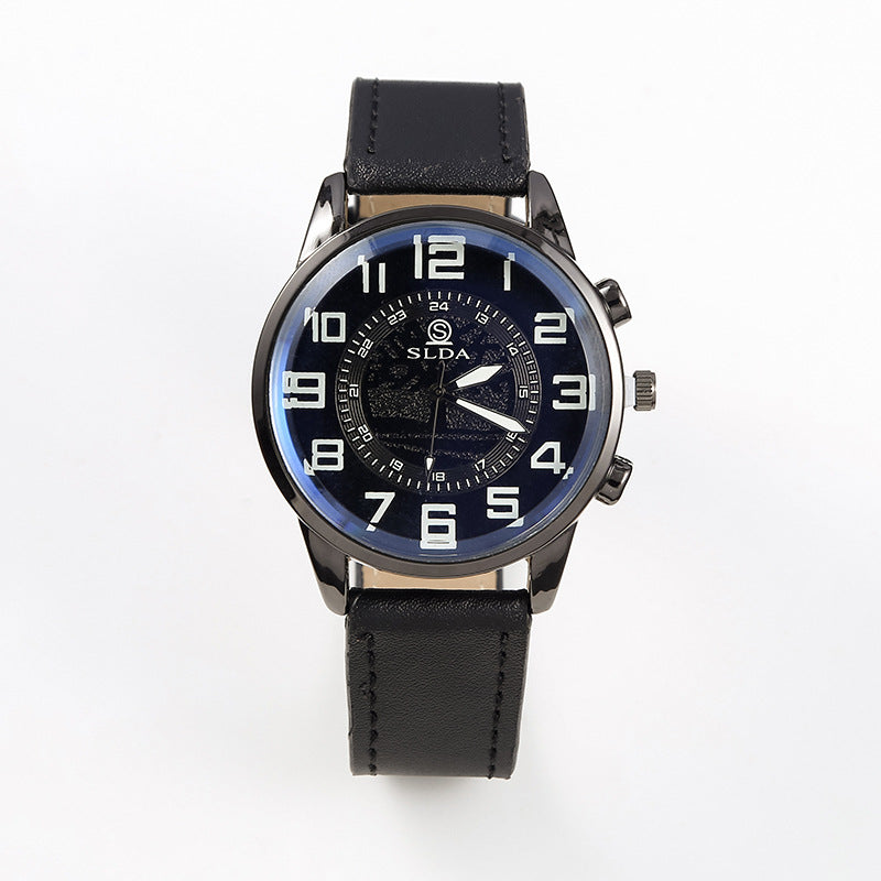 Belt Men's Digital Dial Quartz Watch - URBAN METRO