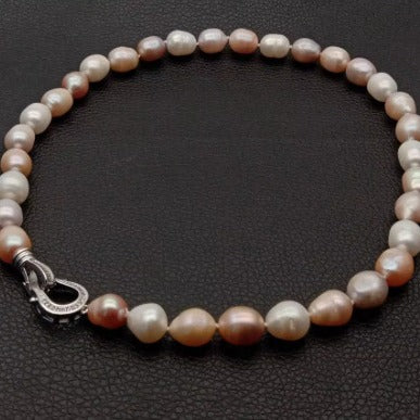 Natural Freshwater Thread Pearl Irregular Shaped Necklace - URBAN METRO