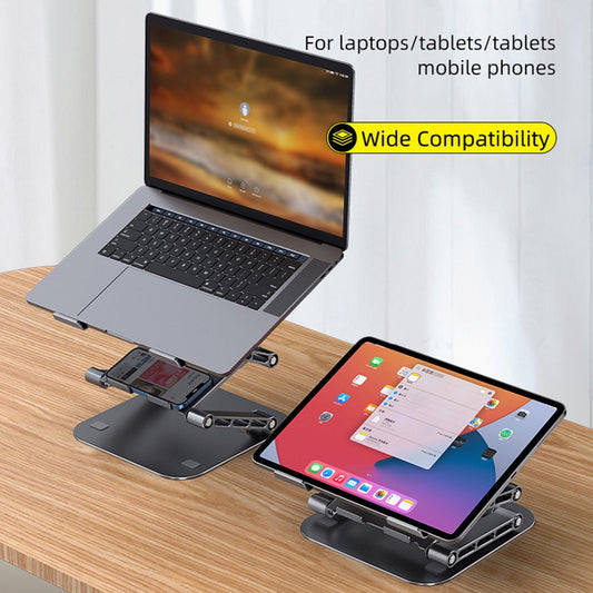 Adjustable 2 in 1- Notebook And Phone Stand - URBAN METRO