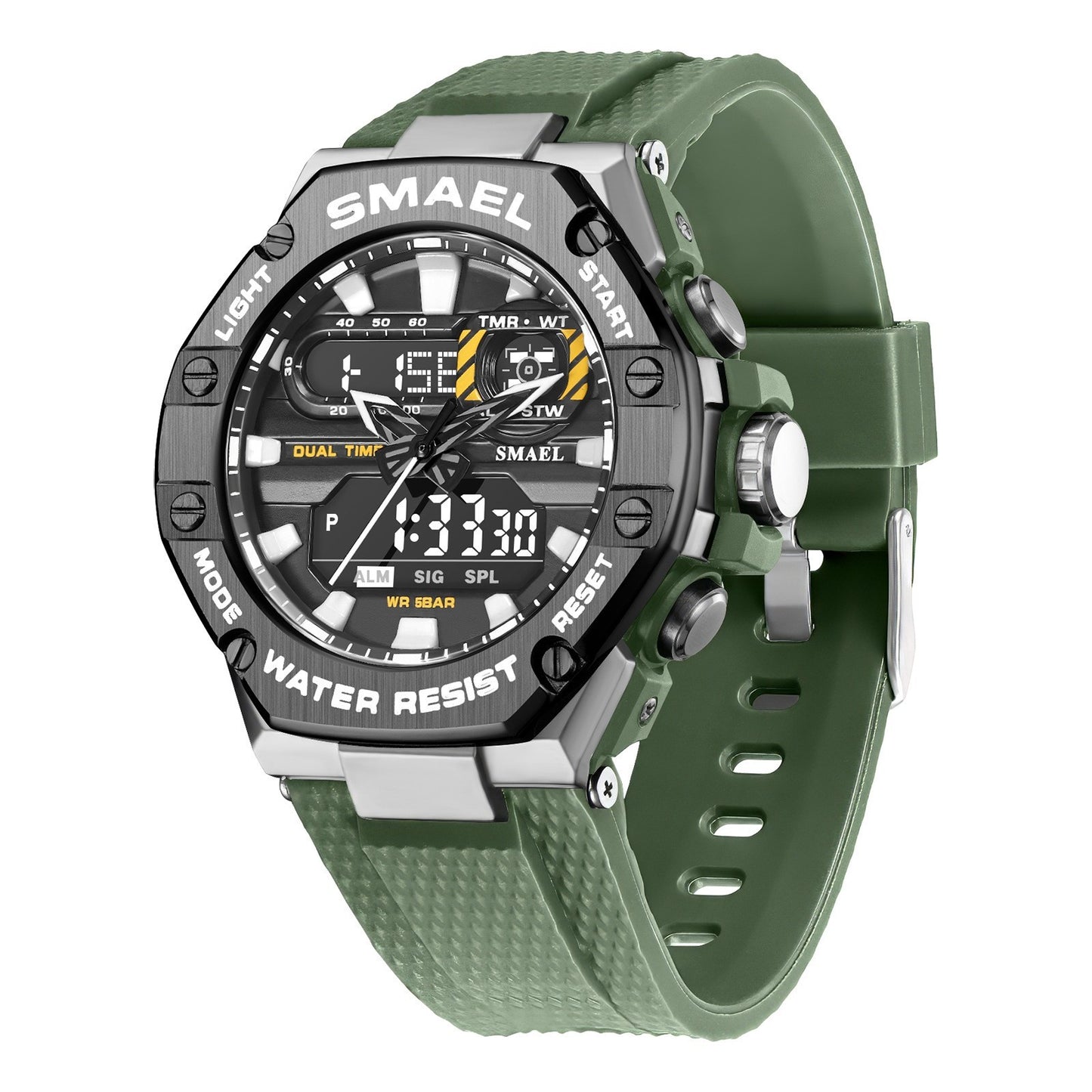 Digital Alloy Electronic Watch Men - URBAN METRO