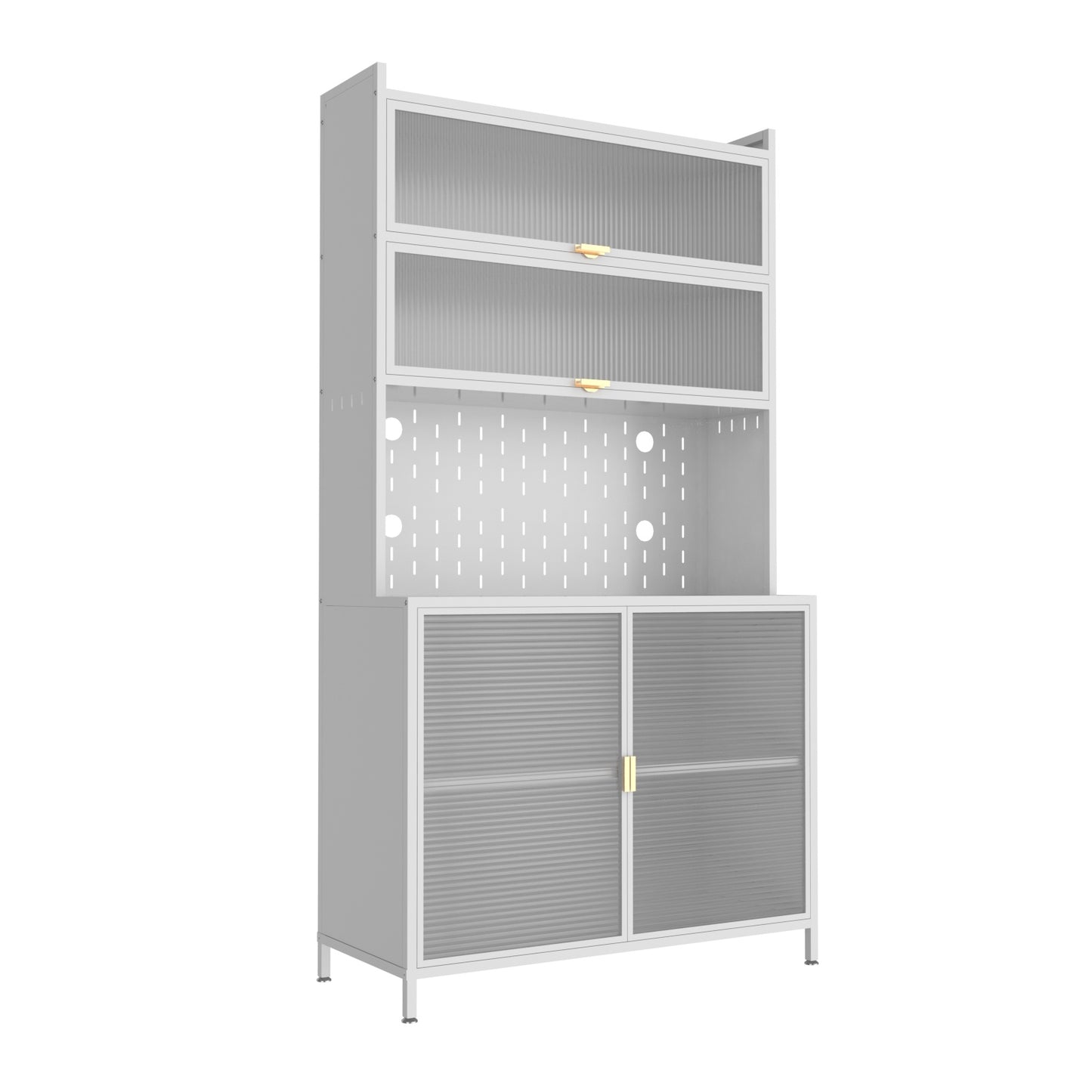 6 Level Flip Door Pantry Cabinet - URBAN METRO