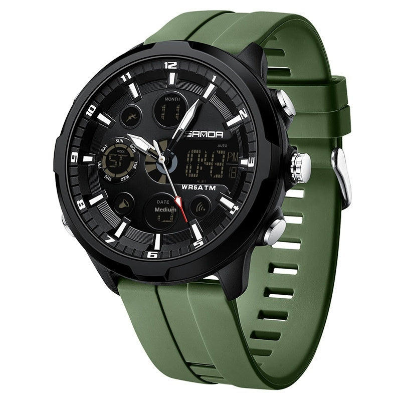 SANDA Tactical Sports Watch – Bold, Durable, and Stylish - URBAN METRO