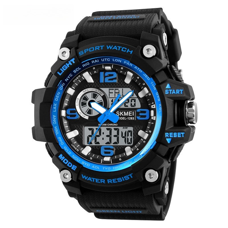Sports Waterproof Electronic Watch Multifunctional Men - URBAN METRO