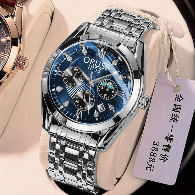 Automatic Movement Watch Waterproof Luminous - URBAN METRO