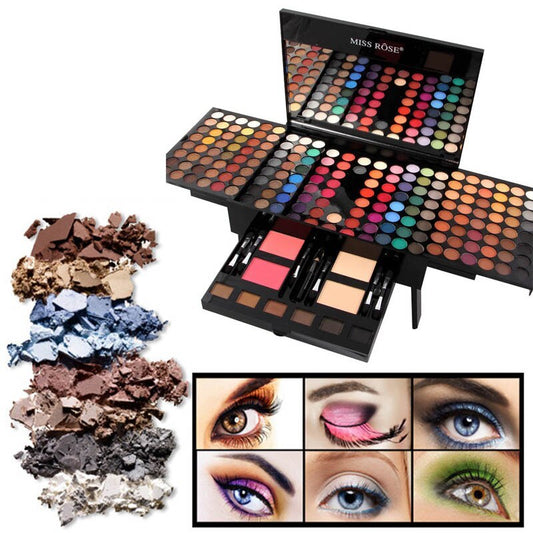 180 Colors Eyes Shadow Blush Set Personalized Piano-shaped Makeup Palette Box - URBAN METRO