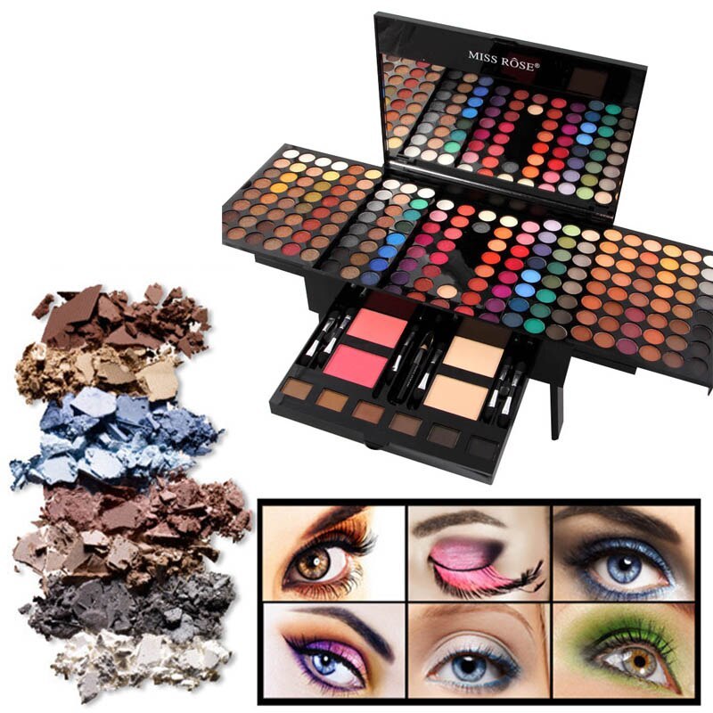 180 Colors Eyes Shadow Blush Set Personalized Piano-shaped Makeup Palette Box - URBAN METRO