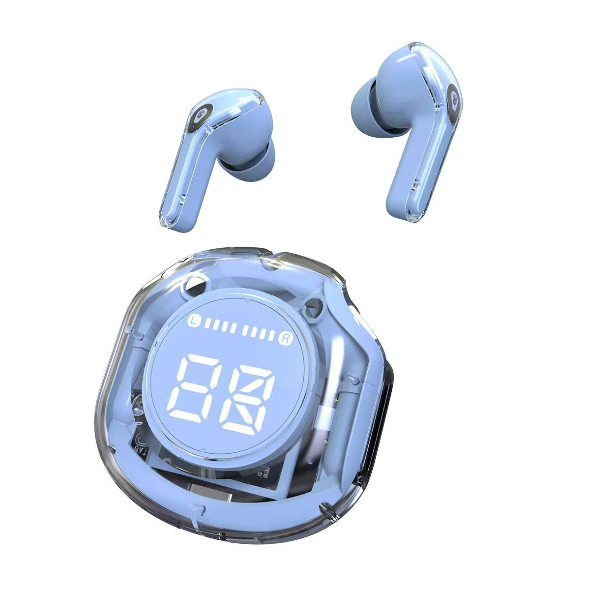 Ultra-long Life Battery Large Power Digital Display Wireless Bluetooth Headset - URBAN METRO