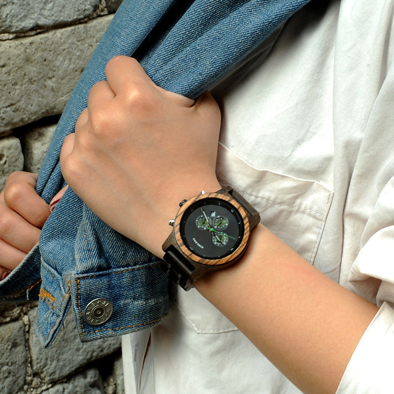 Wooden Watch For Men - URBAN METRO