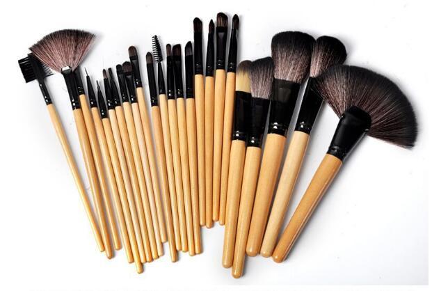 Gift Bag Of 24 Pcs Makeup Brush Sets Professional Cosmetics Brushes Eyebrow Powder Foundation Shadows Pinceaux Make Up Tools - URBAN METRO