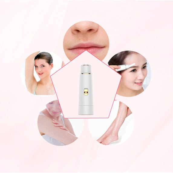 4 In 1 Facial Eyebrow Hair Epilator Remover Tool Device Painless Electric Shaver For Women - URBAN METRO