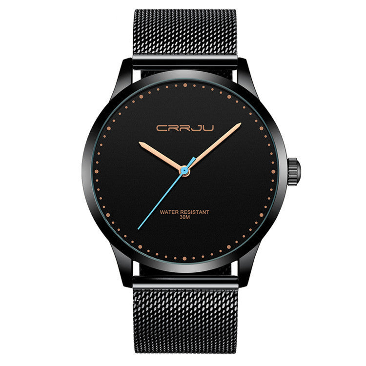 Stainless Steel Mesh Belt Fashion Watch Men - URBAN METRO