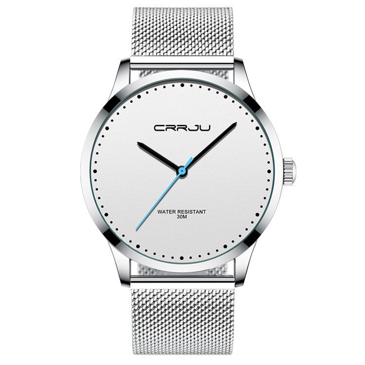 Stainless Steel Mesh Belt Fashion Watch Men - URBAN METRO