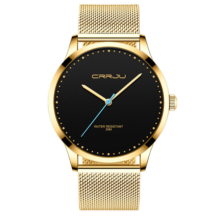 Stainless Steel Mesh Belt Fashion Watch Men - URBAN METRO