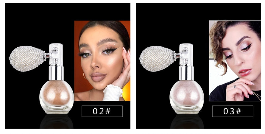 Spray Brightening Glitter Powder Body Powder Highlighter - URBAN METRO