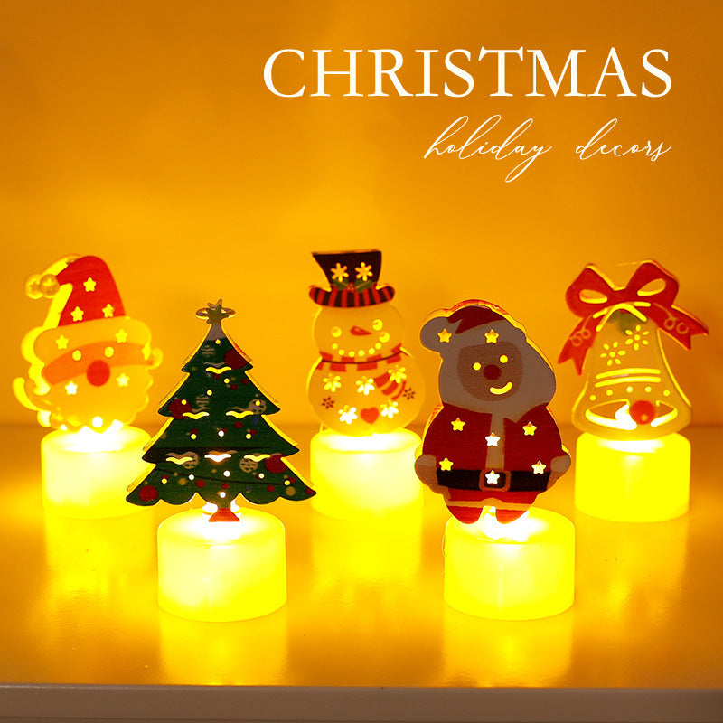 Christmas Holiday Décor LED Lights – Santa, Snowman & Christmas Tree Decorations