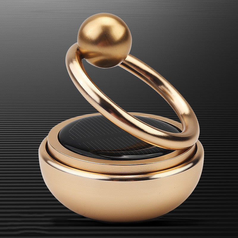 Solar Rotate Car Perfume Air Freshener Aromatherapy Auto Fragrance - URBAN METRO
