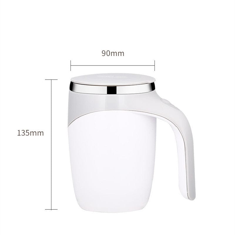 Rechargeable Model Automatic Stirring Cup Coffee Cup High Value Electric Stirring Cup Lazy Milkshake Rotating Magnetic Water Cup - URBAN METRO