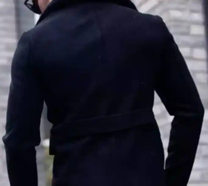 Men’s Fur Collar Coat | Stylish Winter Suit Jacket
