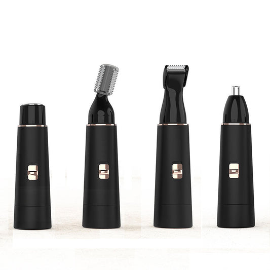4 In 1 Facial Eyebrow Hair Epilator Remover Tool Device Painless Electric Shaver For Women - URBAN METRO
